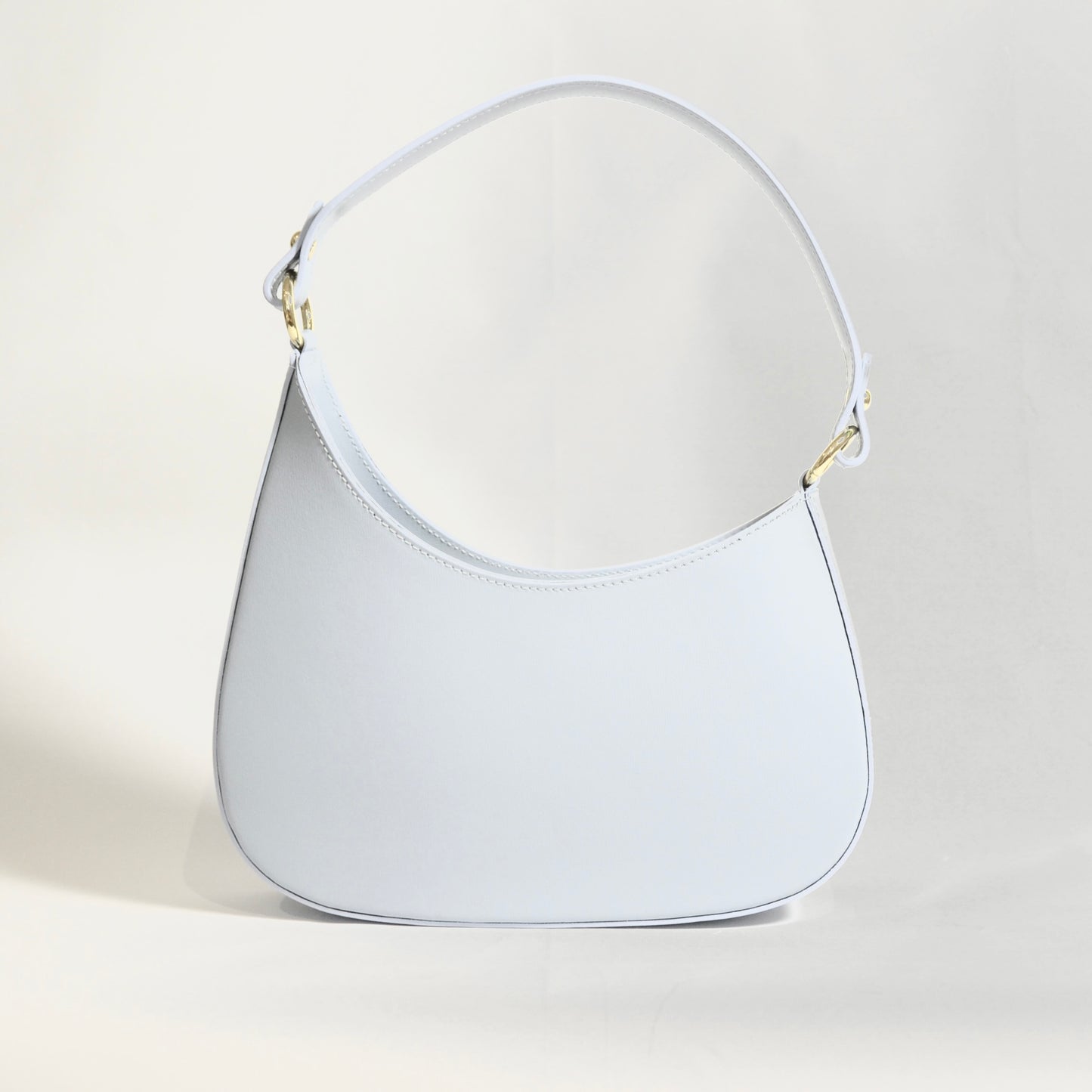 BORSA HOBO IN PELLE LISCIA
