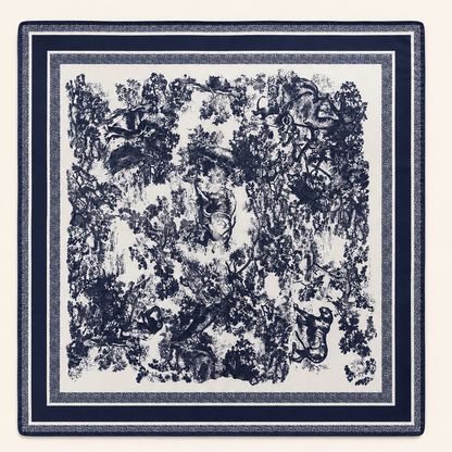 Foulard in stampa Toile