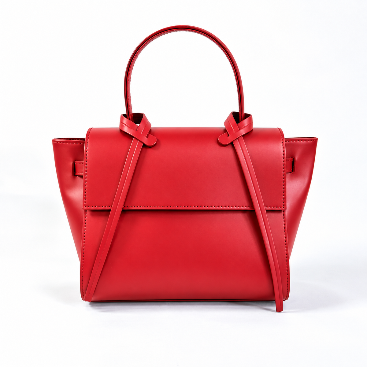 BORSA ALBA IN VERA PELLE LISCIA