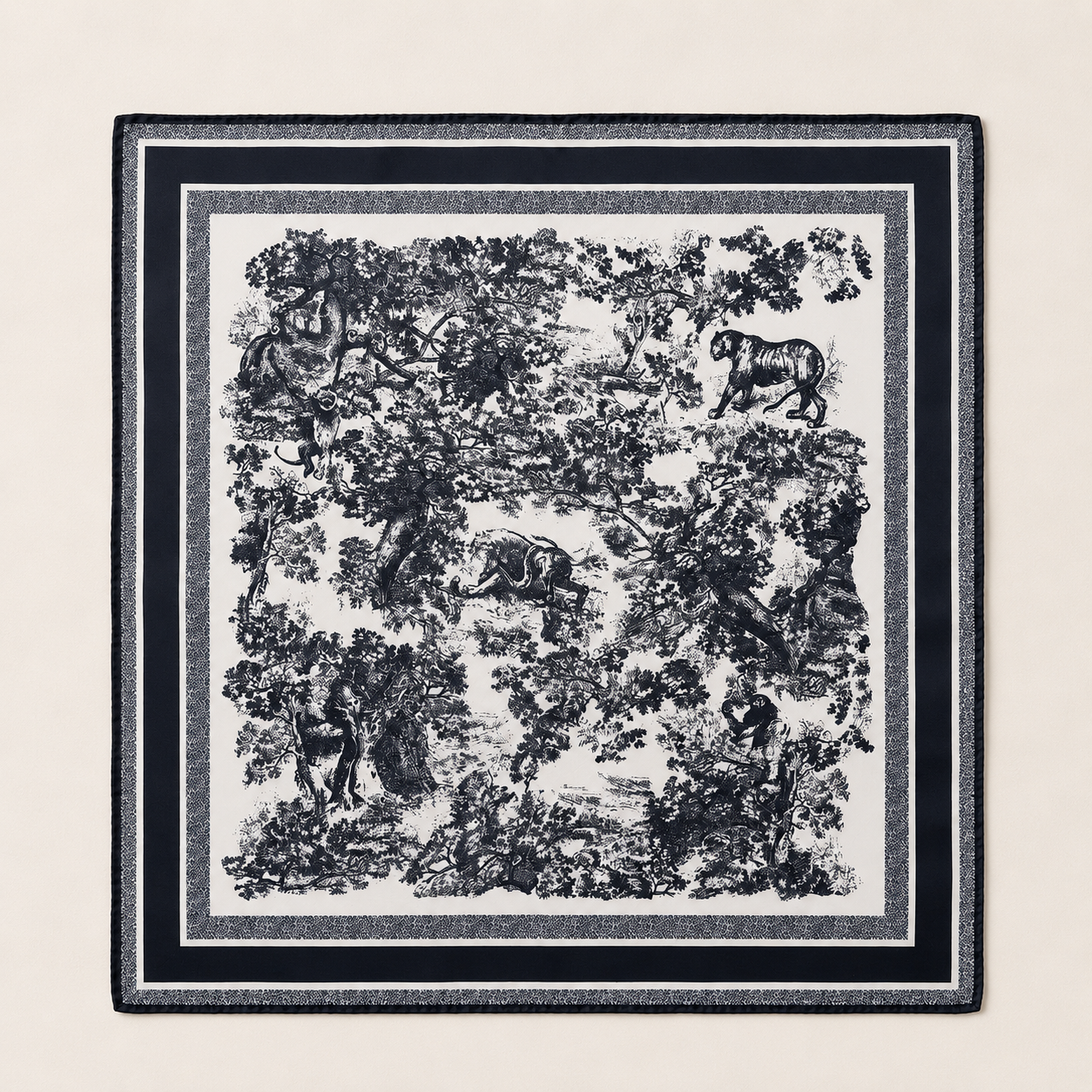 Foulard in stampa Toile