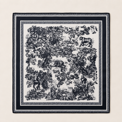 Foulard in stampa Toile