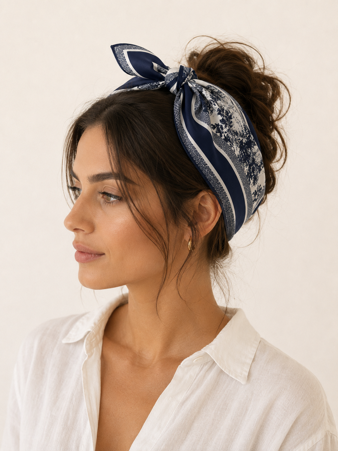 Foulard in stampa Toile