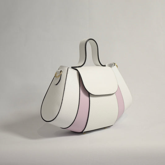 BORSA IRIS SMALL CON MANICO IN VERA PELLE