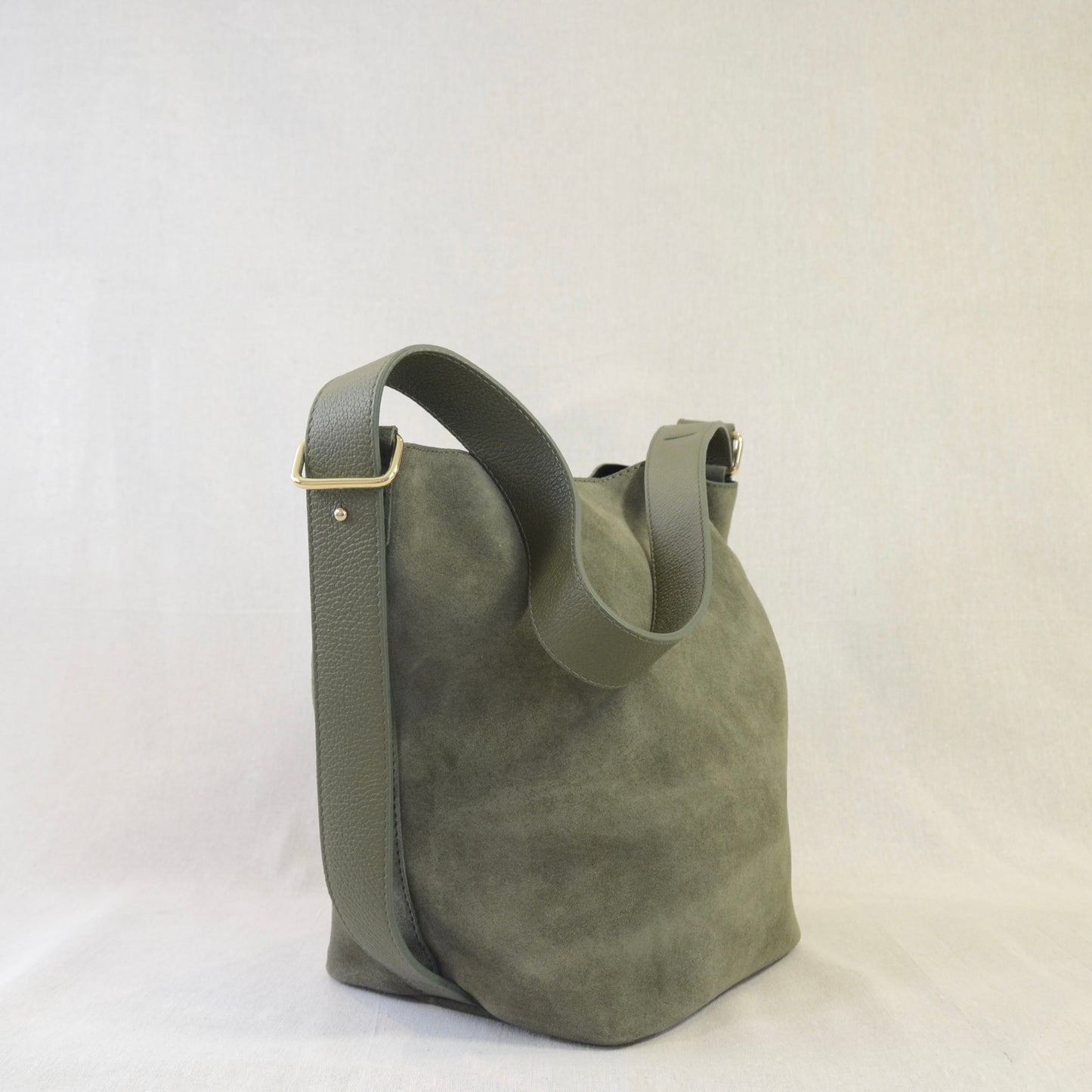 BORSA BUCKETT Camoscio