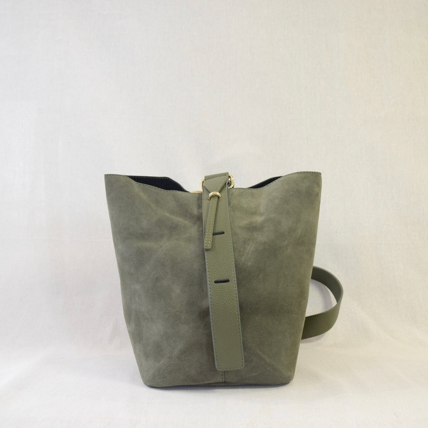 BORSA BUCKETT Camoscio