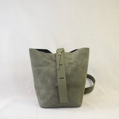 BORSA BUCKETT Camoscio