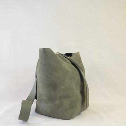 BORSA BUCKETT Camoscio