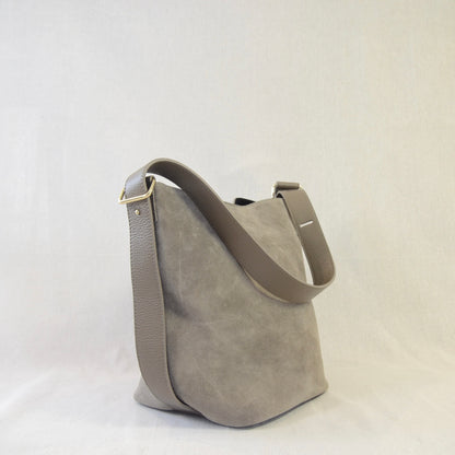 BORSA BUCKETT Camoscio