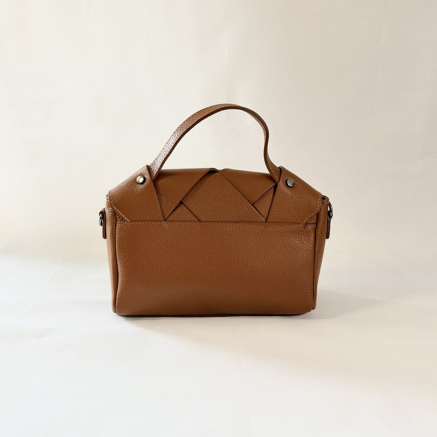 Borsa Intreccio ROMA in Vera Pelle