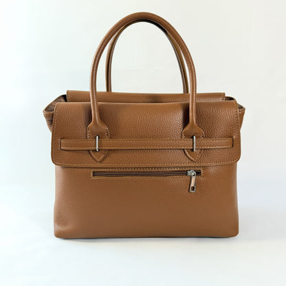 BORSA A MANO KATIA IN VERA PELLE MADE IN ITALY
