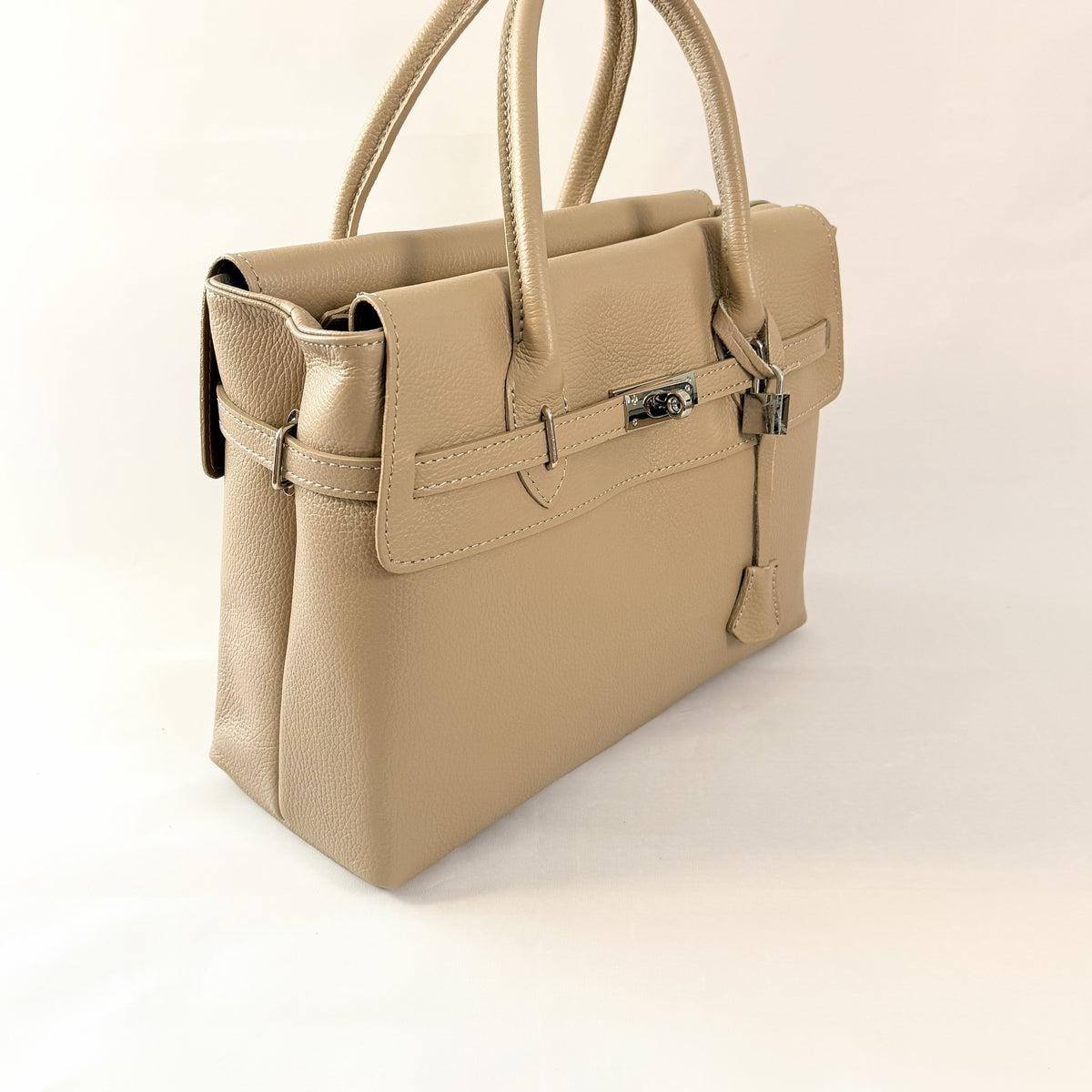 BORSA A MANO KATIA IN VERA PELLE MADE IN ITALY