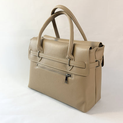BORSA A MANO KATIA IN VERA PELLE MADE IN ITALY