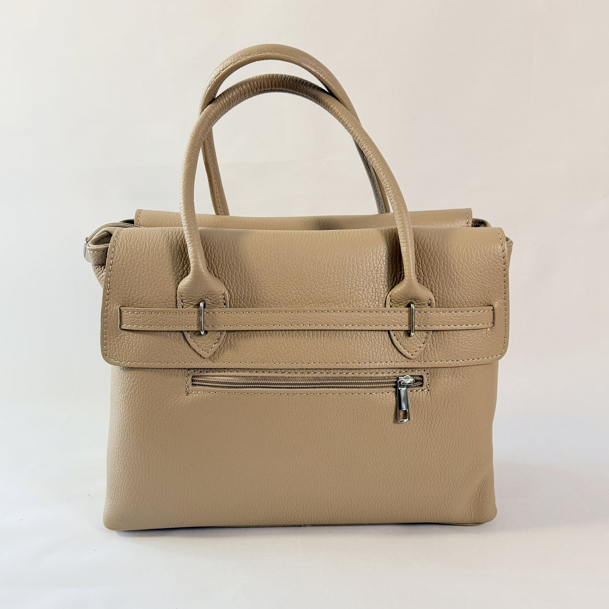 BORSA A MANO KATIA IN VERA PELLE MADE IN ITALY