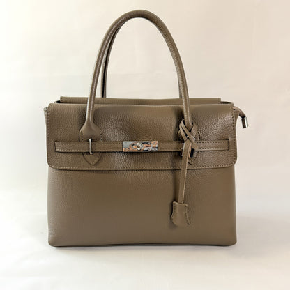 BORSA A MANO KATIA IN VERA PELLE MADE IN ITALY