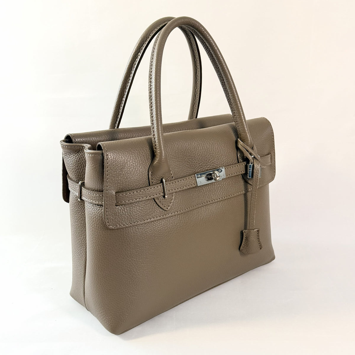 BORSA A MANO KATIA IN VERA PELLE MADE IN ITALY