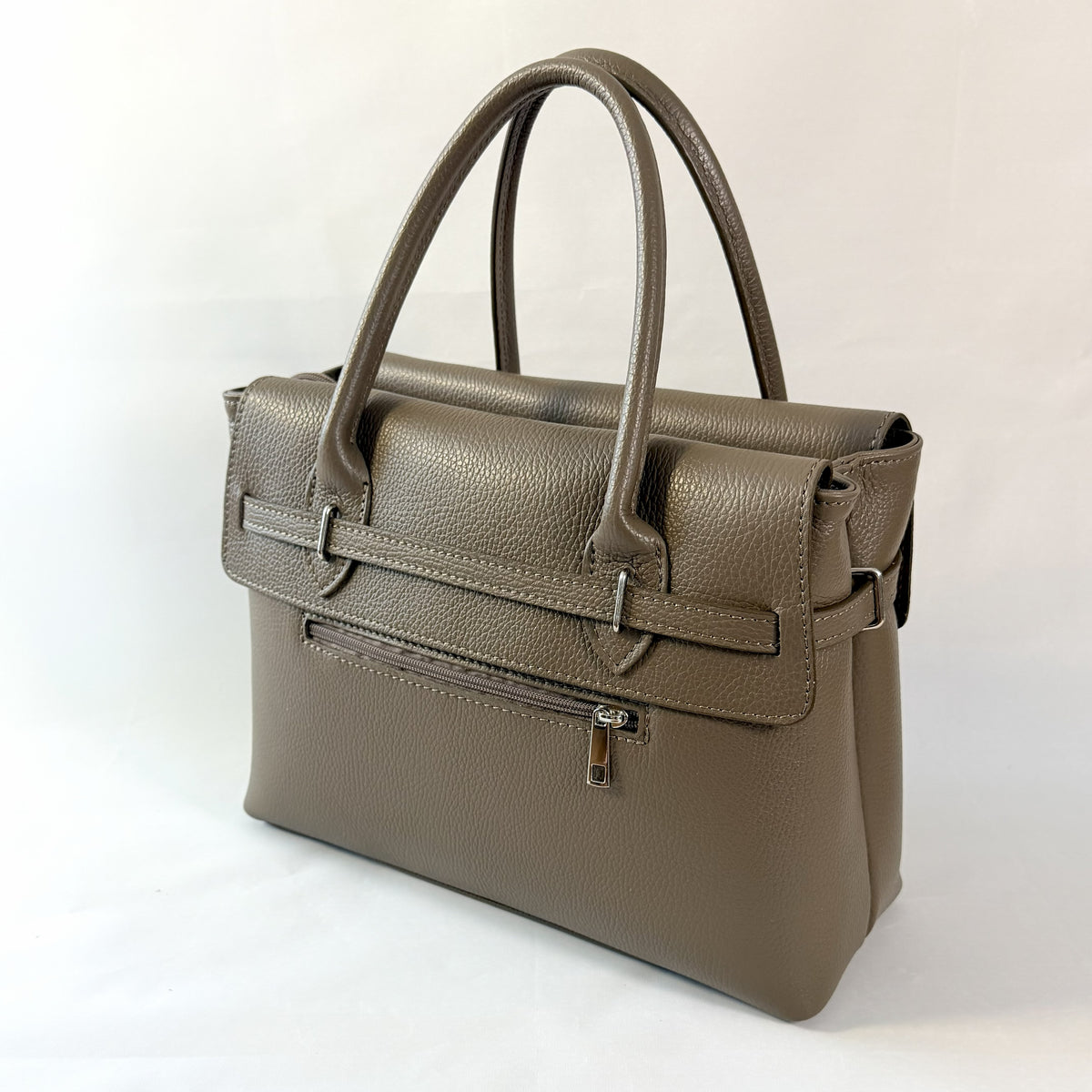 BORSA A MANO KATIA IN VERA PELLE MADE IN ITALY