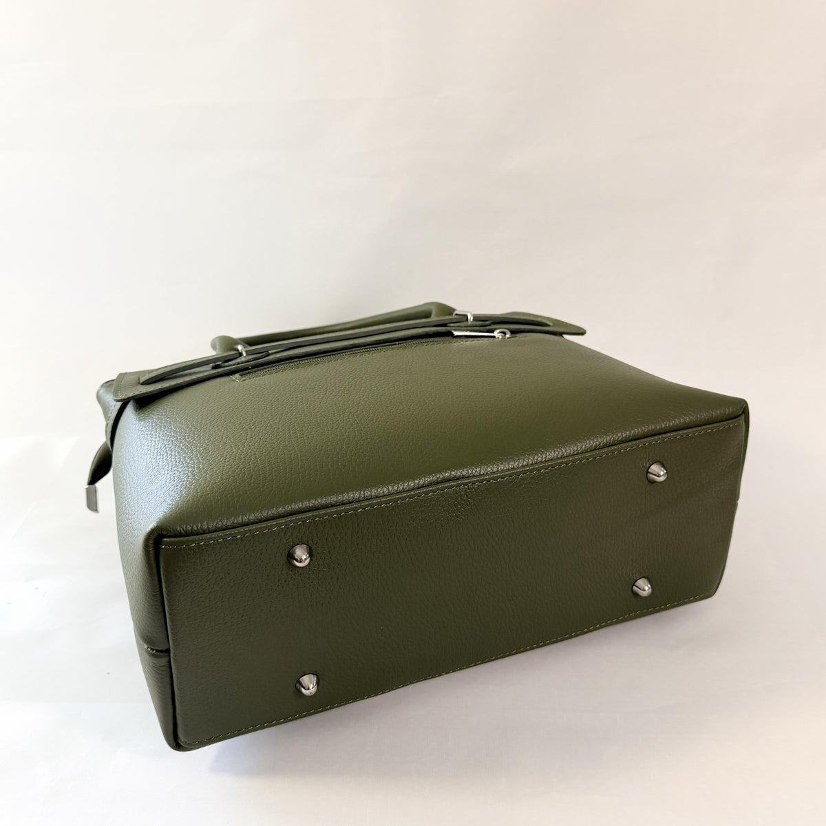 BORSA A MANO KATIA IN VERA PELLE MADE IN ITALY