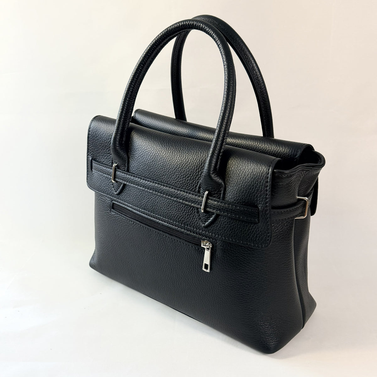 BORSA A MANO KATIA IN VERA PELLE MADE IN ITALY