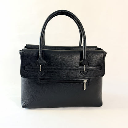 BORSA A MANO KATIA IN VERA PELLE MADE IN ITALY