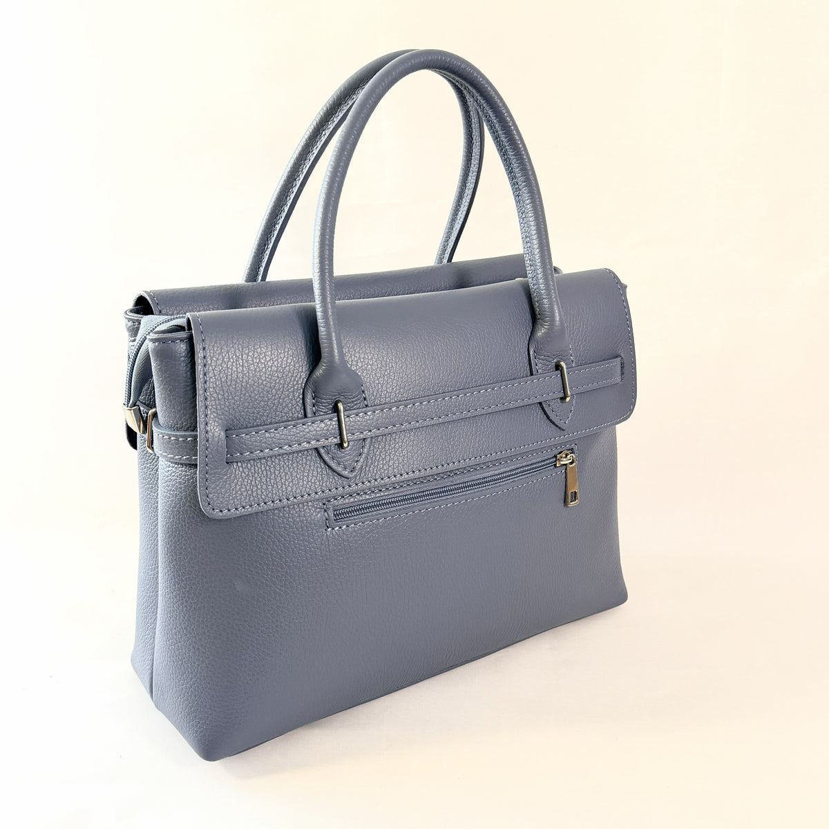 BORSA A MANO KATIA IN VERA PELLE MADE IN ITALY