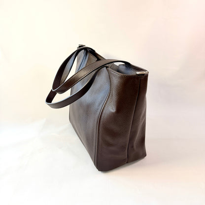 BORSA TOTE CLAUDIA IN VERA PELLE MARTELLATA