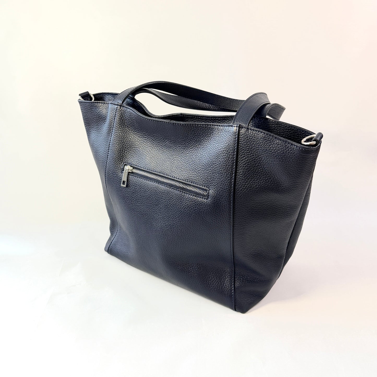 BORSA TOTE CLAUDIA IN VERA PELLE MARTELLATA