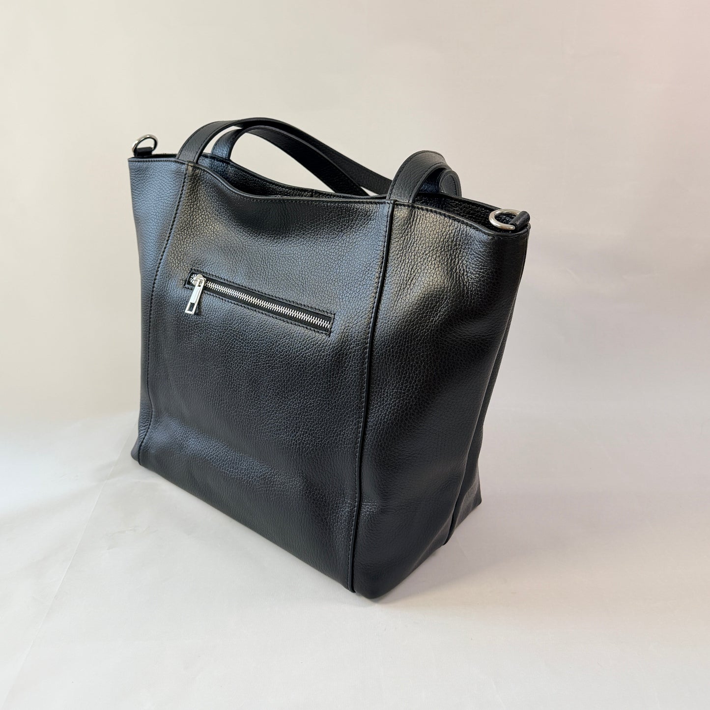 BORSA TOTE CLAUDIA IN VERA PELLE MARTELLATA