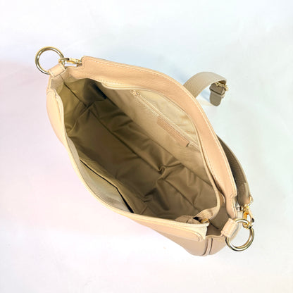 BORSA LIVIA MAXI HOBO IN VERA PELLE
