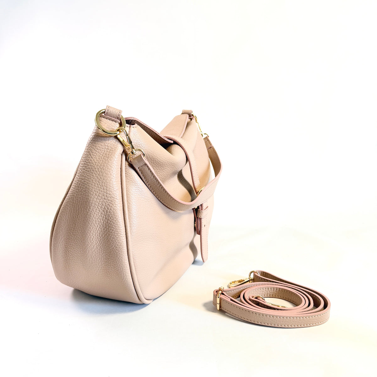 BORSA LIVIA MAXI HOBO IN VERA PELLE