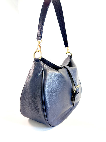 BORSA LIVIA MAXI HOBO IN VERA PELLE