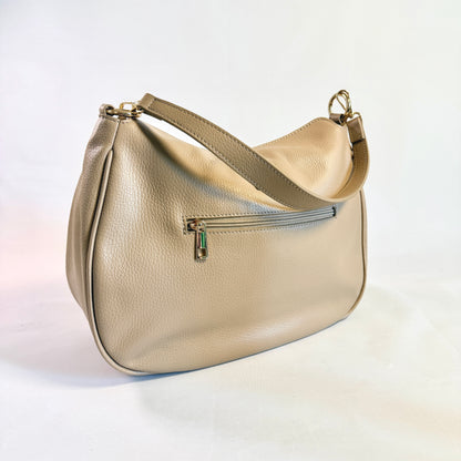 BORSA LIVIA MAXI HOBO IN VERA PELLE