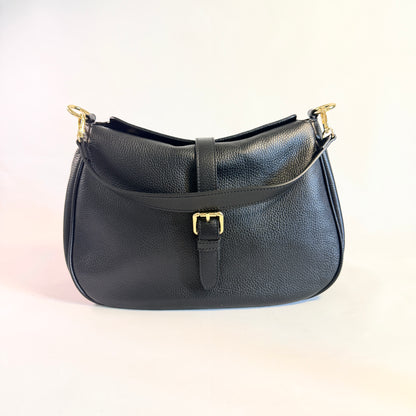 BORSA LIVIA MAXI HOBO IN VERA PELLE