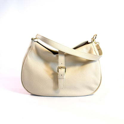 BORSA LIVIA MAXI HOBO IN VERA PELLE
