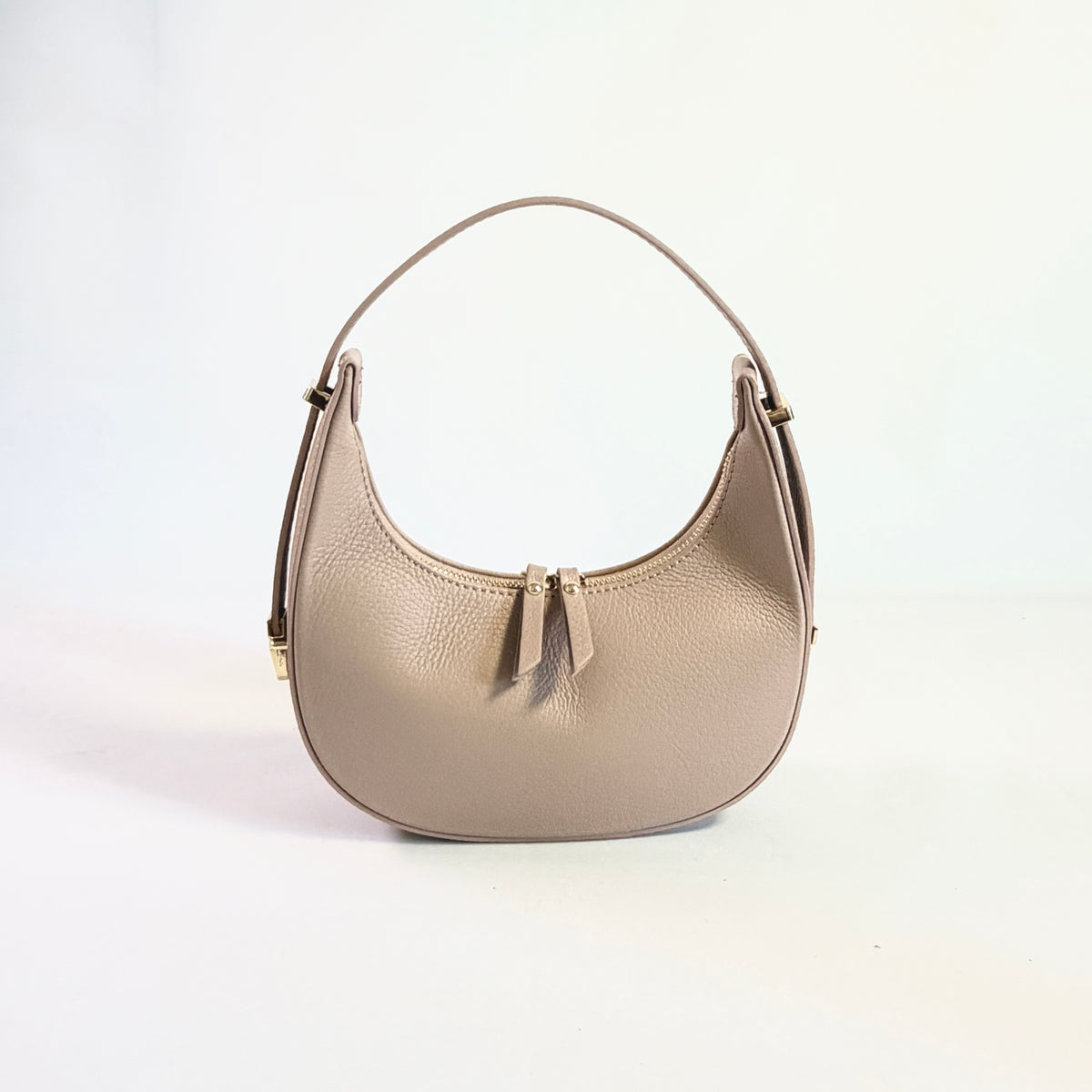 BORSA LADY MINI HOBO A SPALLA IN VERA PELLE