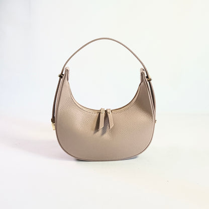 BORSA LADY MINI HOBO A SPALLA IN VERA PELLE