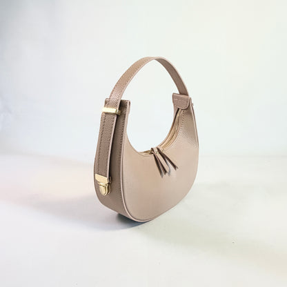 BORSA LADY MINI HOBO A SPALLA IN VERA PELLE