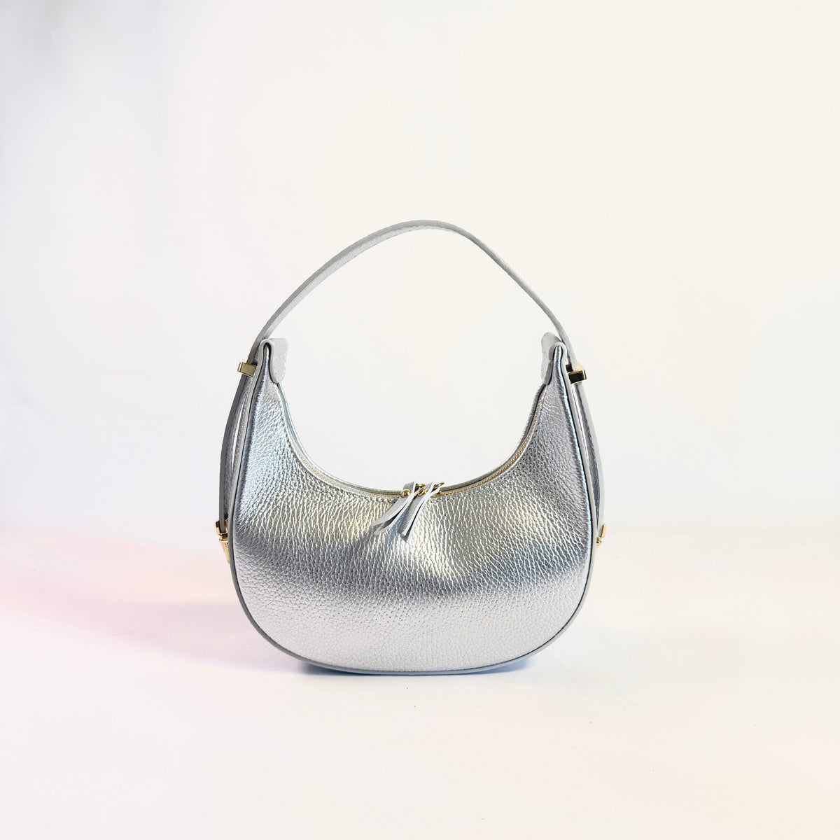 BORSA LADY MINI HOBO A SPALLA IN VERA PELLE