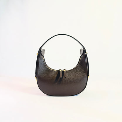 BORSA LADY MINI HOBO A SPALLA IN VERA PELLE