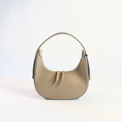 BORSA LADY MINI HOBO A SPALLA IN VERA PELLE