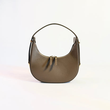 BORSA LADY MINI HOBO A SPALLA IN VERA PELLE