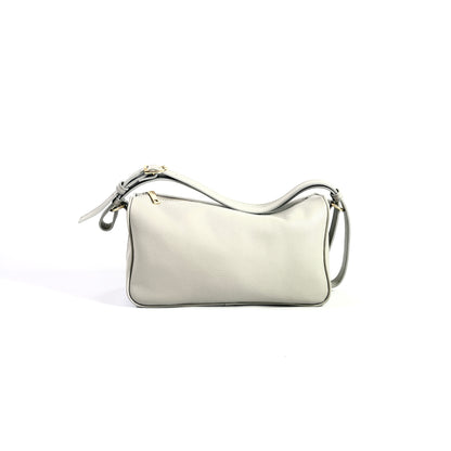BORSA A SPALLA NAYA IN VERA PELLE MARTELLATA