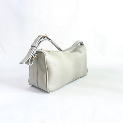 BORSA A SPALLA NAYA IN VERA PELLE MARTELLATA