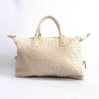 BORSA INTRECCIATA MILANO IN PELLE SAUVAGE