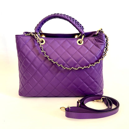 BORSA TOTE TRAPUNTATA GRANDE
