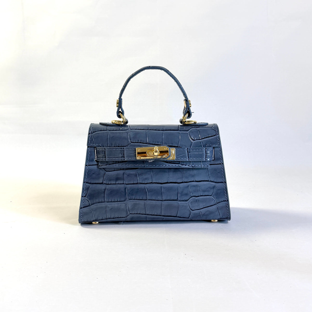 MINI BORSA ELIS IN VERA PELLE STAMPA COCCODRILLO