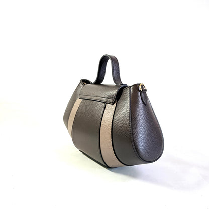 BORSA IRIS GRANDE CON MANICO IN VERA PELLE