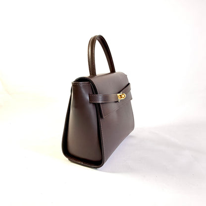 BORSA DIANA IN PELLE LISCIA MADE IN ITALY