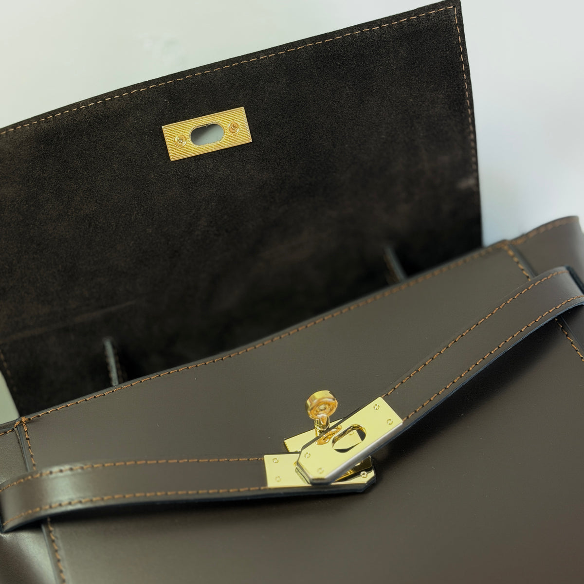 BORSA DIANA IN PELLE LISCIA MADE IN ITALY
