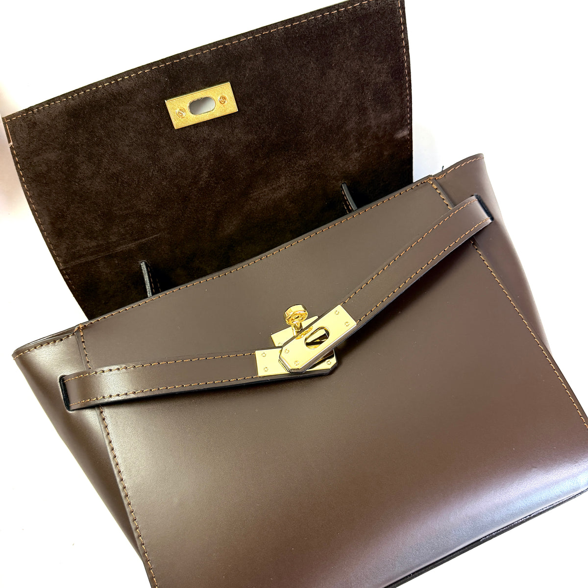 BORSA DIANA IN PELLE LISCIA MADE IN ITALY