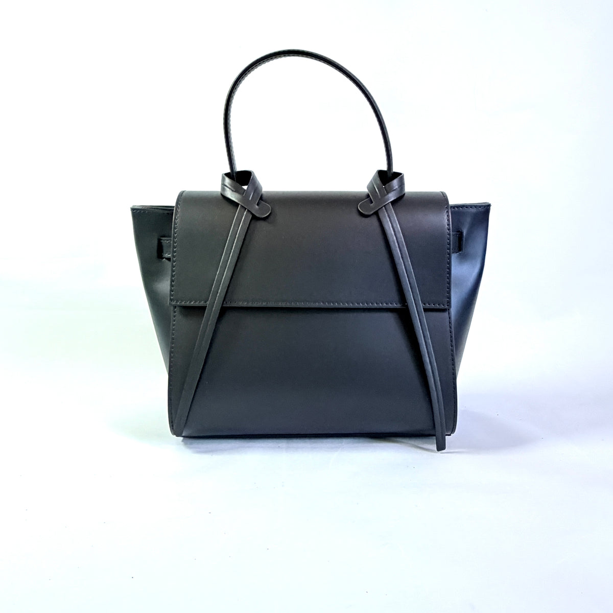 BORSA ALBA IN VERA PELLE LISCIA